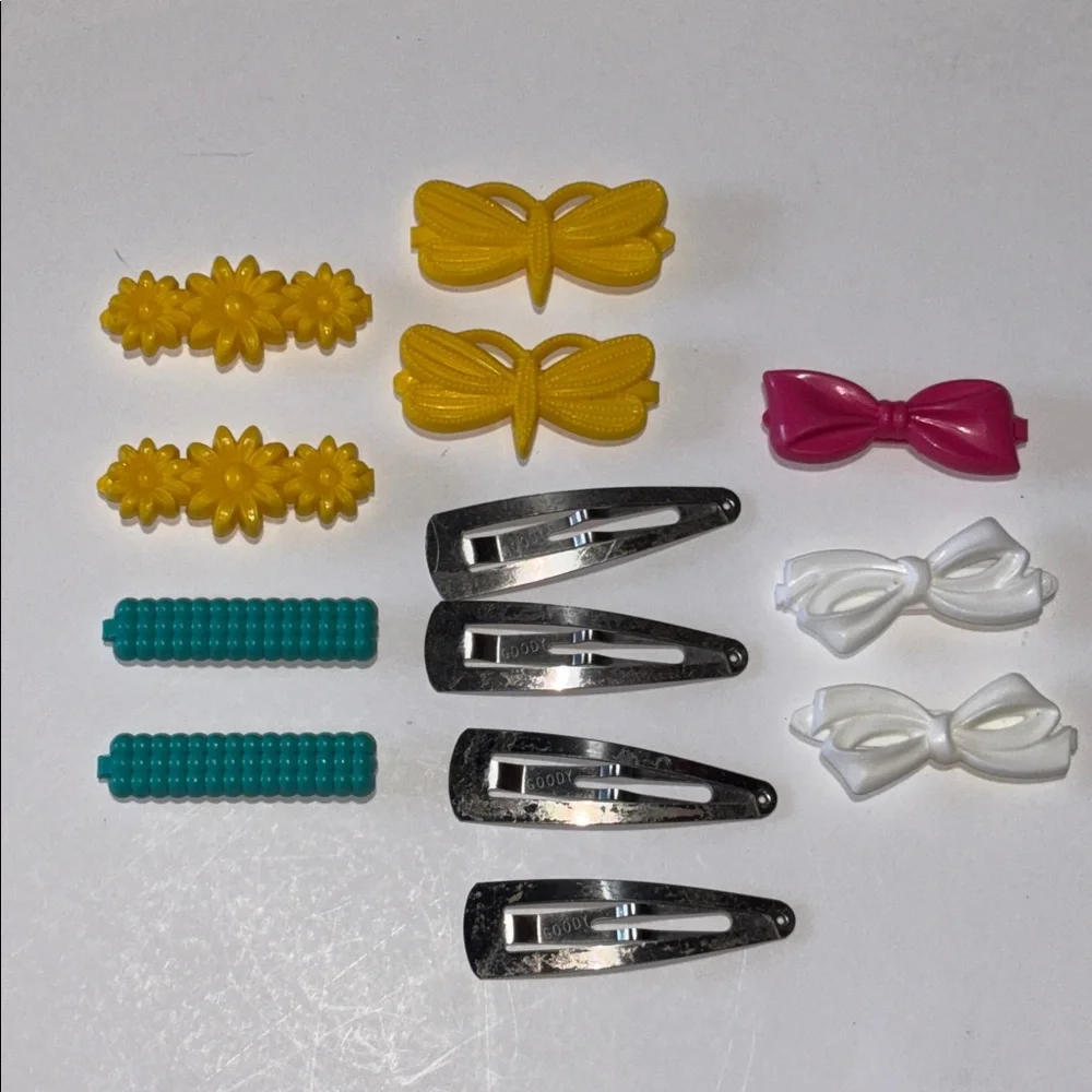 Goody Barrettes vintage Girls Goody plastic barrettes 1980s GOODY